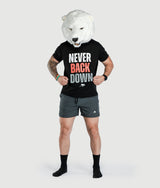 Never Back Down - Black