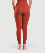 Andy Leggings in Cinnamon, view 2 — GYMKUMA