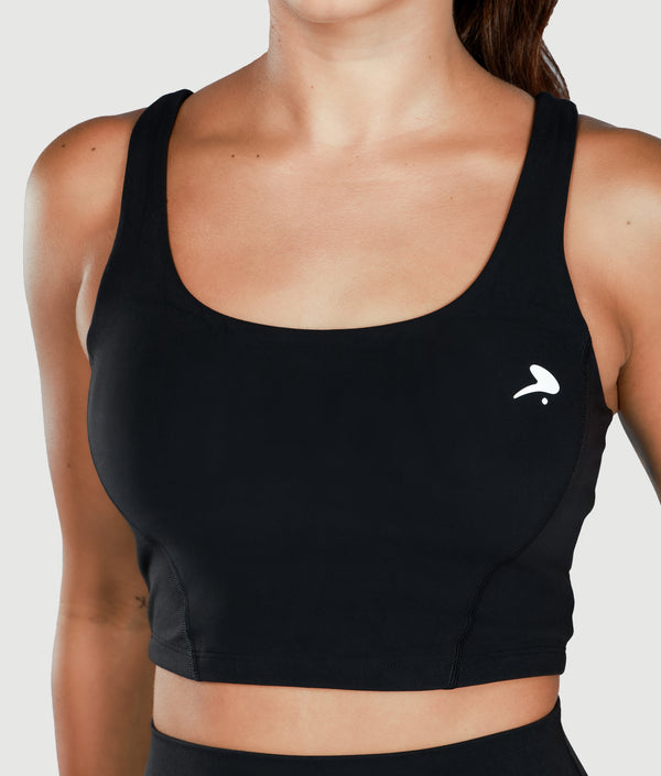Andy Bra in Midnight, view 2 — GYMKUMA