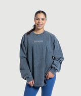 Roots Heavyweight Crew - Stone Blue