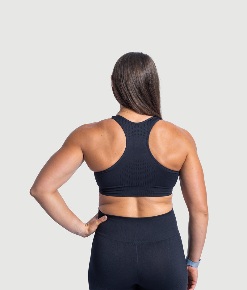 Athena Seamless Sports Bra - Midnight