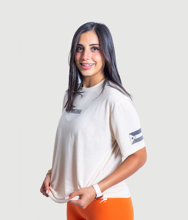 Gymkuma Basic T-Shirt - Ivory