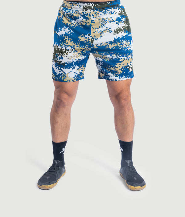 Commando Short - Camo Blue