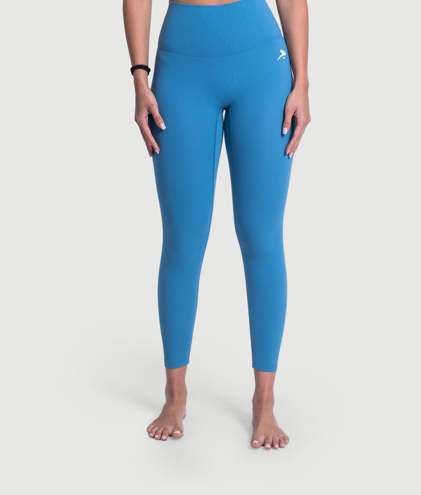 Fly Leggings in Sky Blue — GYMKUMA