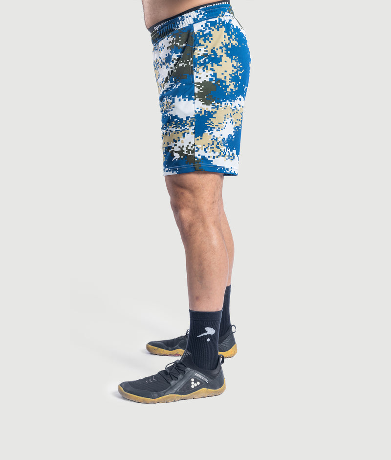 Commando short - Camo Blue