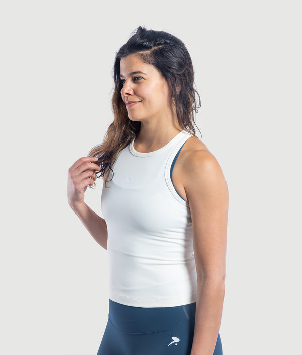 Armour Tank Top - Off-White