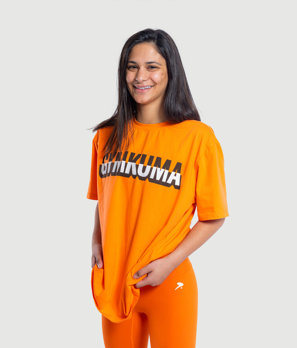 Retrobrand T-shirt - Orange