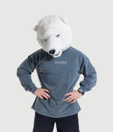 Roots Heavyweight Crew - Stone Blue