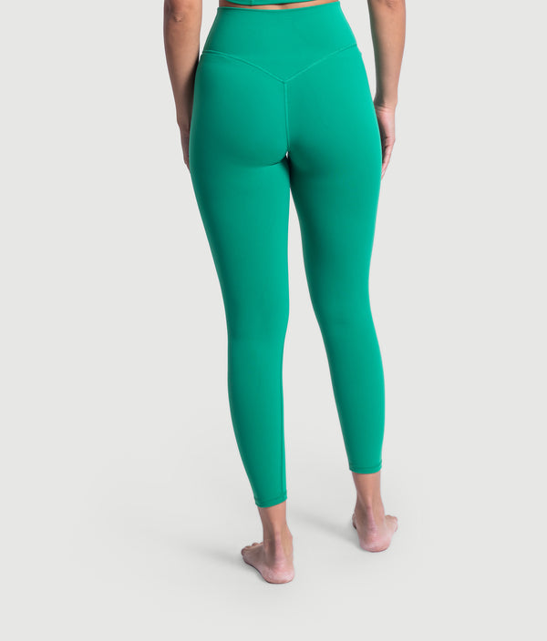 Andy Leggings in Spruce Green, view 2 — GYMKUMA