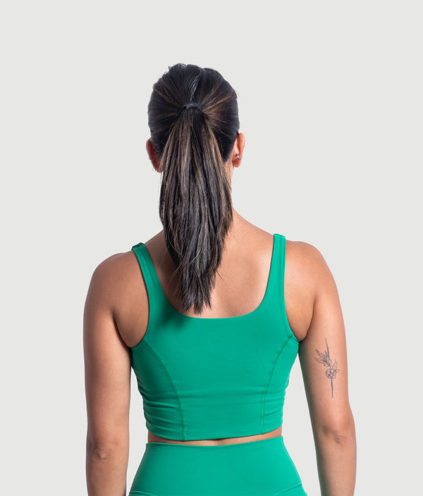 Andy Bra in Spruce Green, view 2 — GYMKUMA