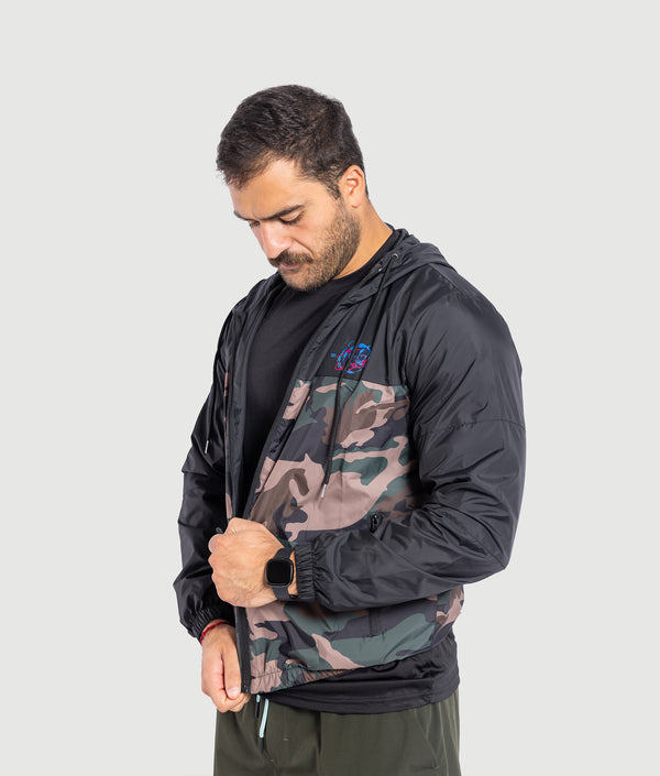 Camo X windbreaker GYMKUMA