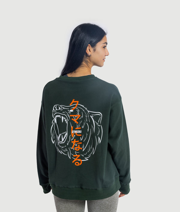 Kuma Honeycomb Crew - Forest Green