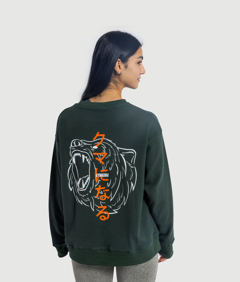 Kuma Honeycomb Crew - Forest Green