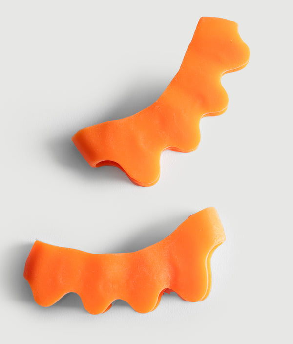 GYMKUMA Toe Spacer in soft flexible silicone for foot mobility, sold as a pack of two