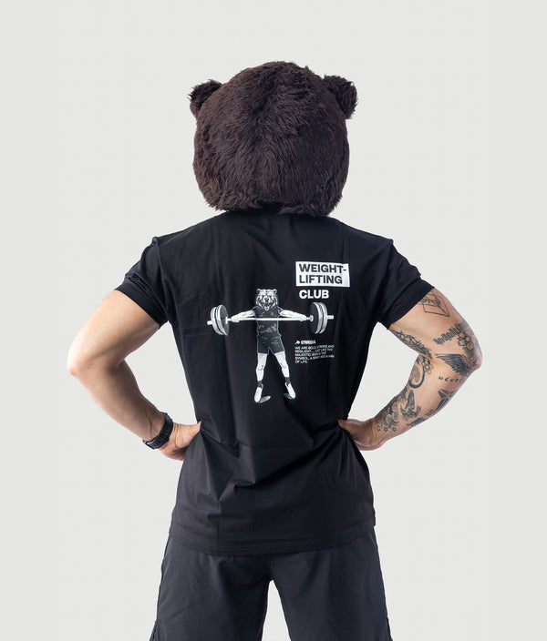 Gymkuma Weightlifting Club T-shirt - Black