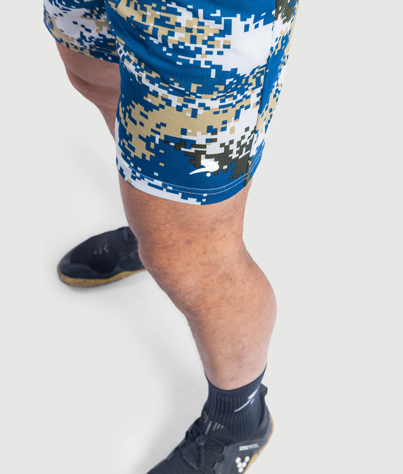 Commando short - Camo Blue