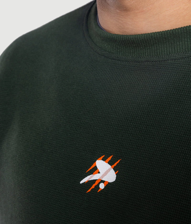 Kuma Honeycomb Crew - Forest Green