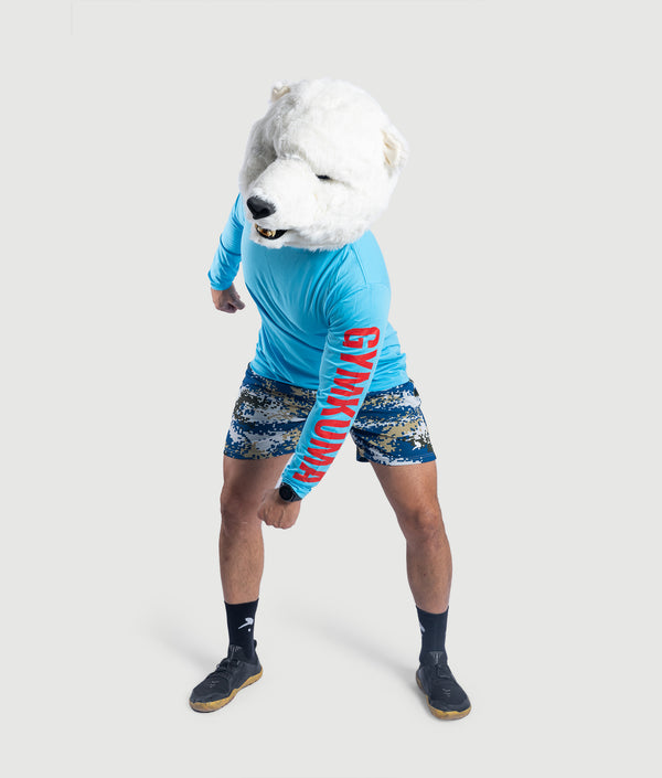 Commando Short - Camo Blue