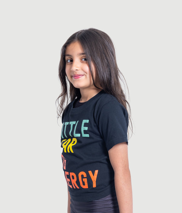 Little Bear Big Energy T-Shirt, view 2 — GYMKUMA