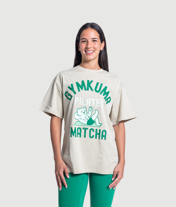 Gymkuma Pilates Matcha T-Shirt — GYMKUMA