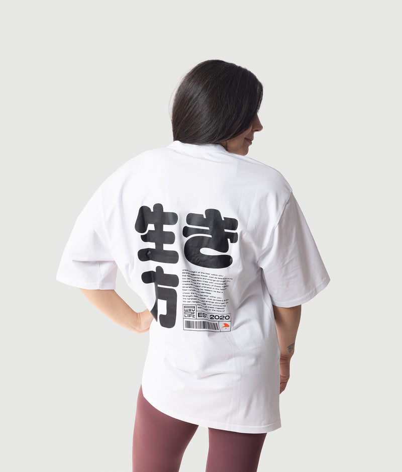 生き方 Oversized T-shirt