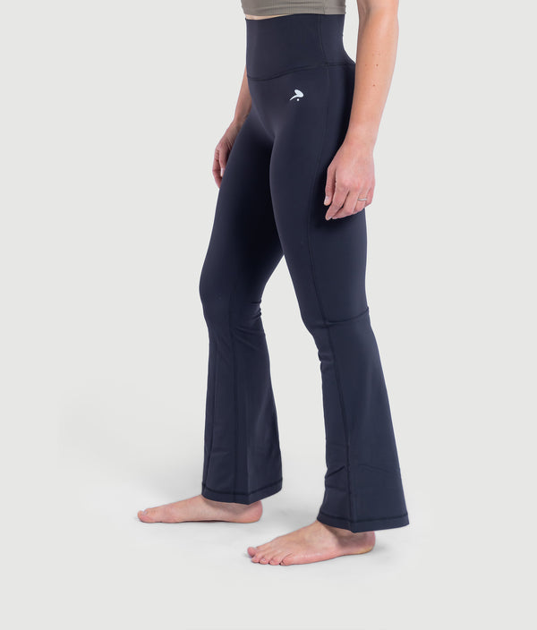 Elle Flare Leggings - Black