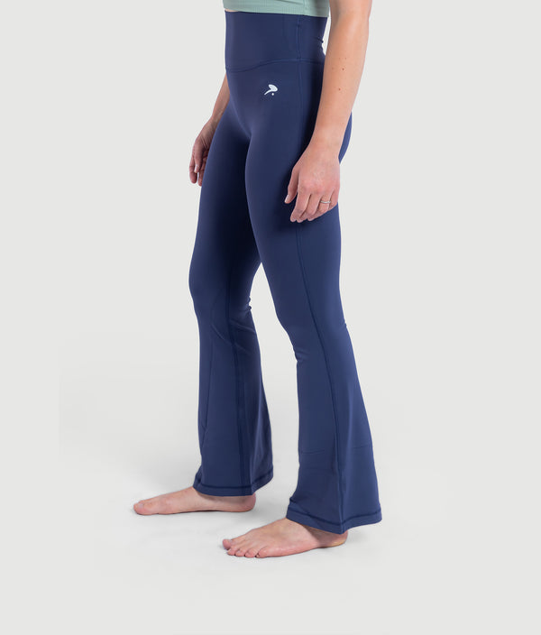 Elle Flare Leggings - Navy