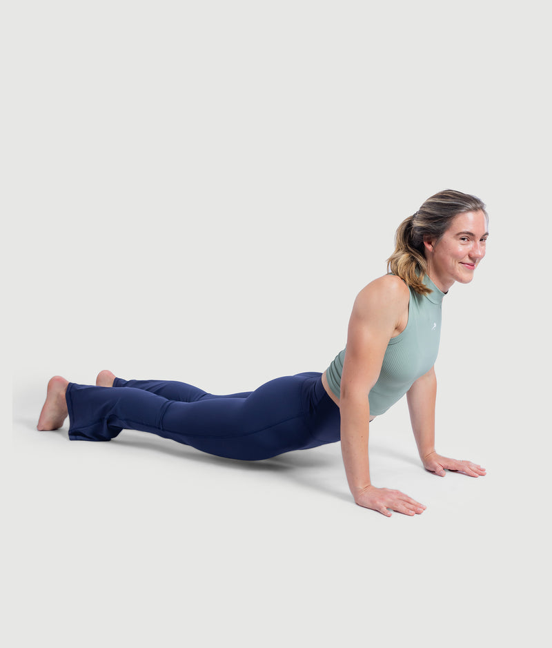 Elle Flare Leggings - Navy