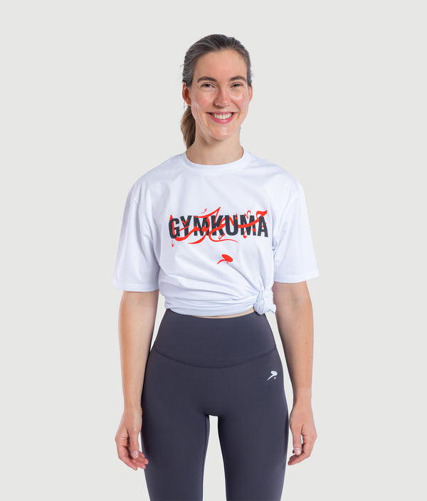 Kuma Fusion Tee - White