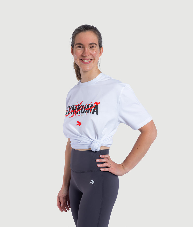 Kuma Fusion Tee - White
