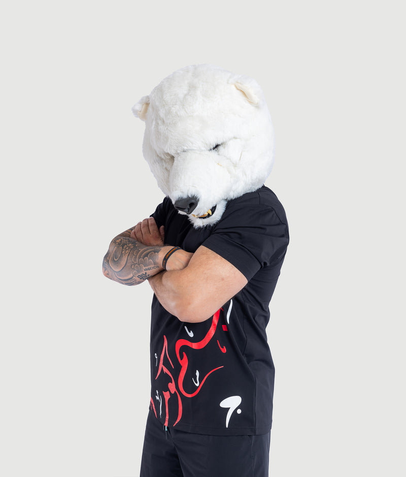 Bold Script Tee - Black