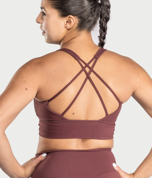 Fly Bra in Henna Haze, view 2 — GYMKUMA