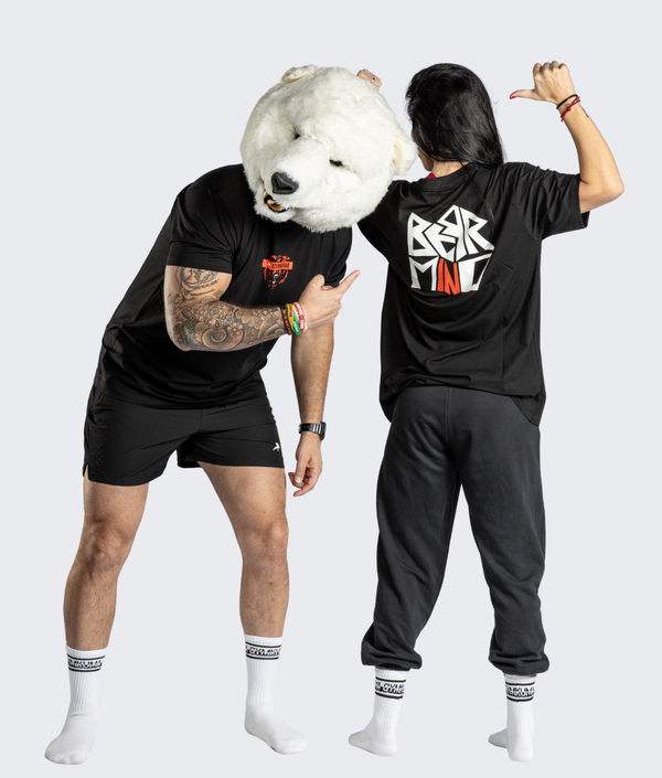 BearMind T-Shirt, view 2 — GYMKUMA