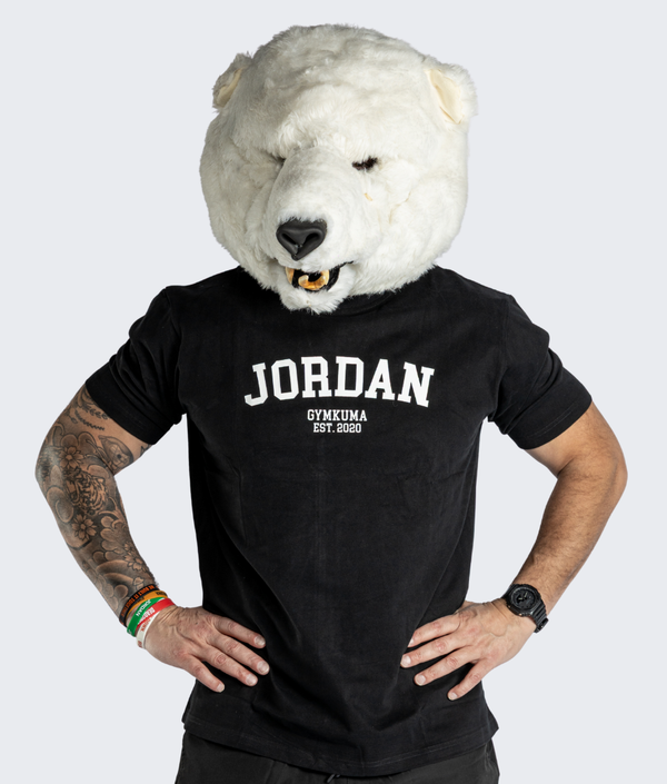 Jordan Varsity T-Shirt in Black, second fit — GYMKUMA