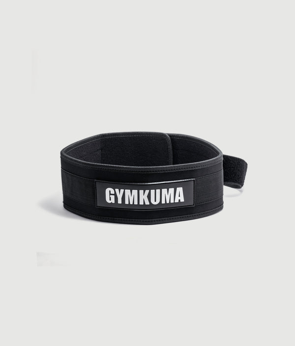 GYMKUMA 4 inch nylon weightlifting belt