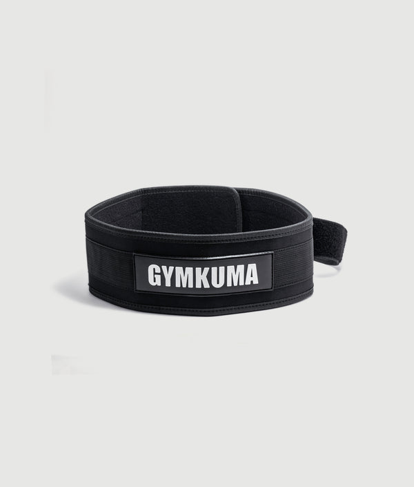  GYMKUMA 4" حزام رفع الأثقال من النايلون 