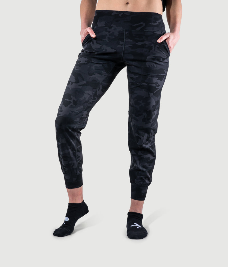 Electro Training Joggers - Black Camo