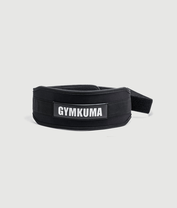 GYMKUMA 5 inch nylon weightlifting belt