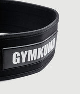 GYMKUMA 4" Nylon Weightlifting Belt