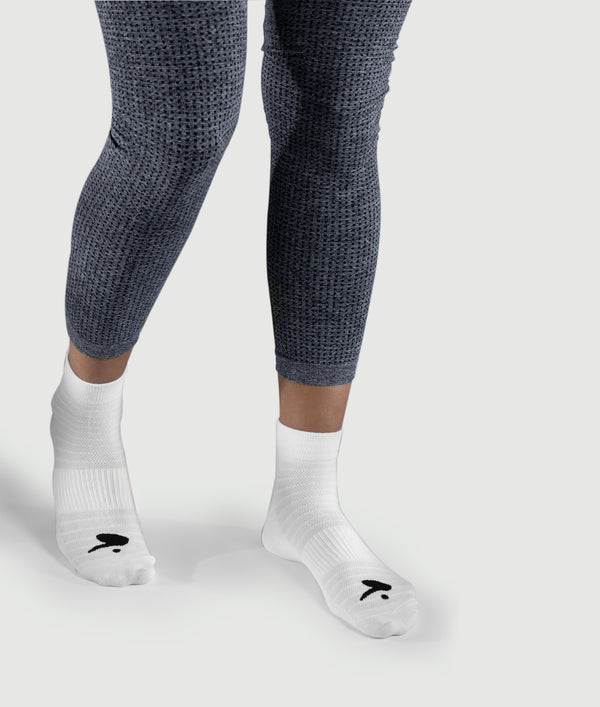 White Ankle Socks (3Pk)
