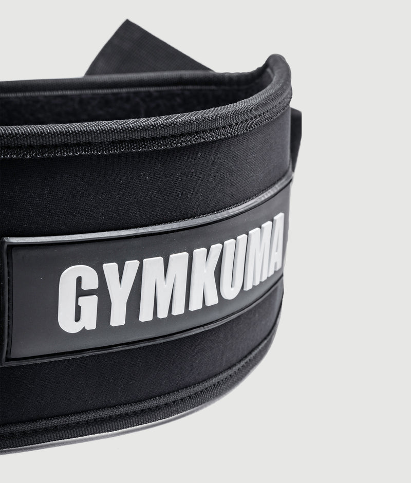  GYMKUMA 5" حزام رفع الأثقال من النايلون 