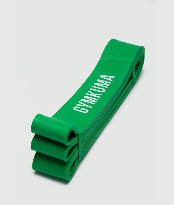 GYMKUMA green resistance band, 23kg to 55kg