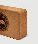 MANDALA Cork Yoga block