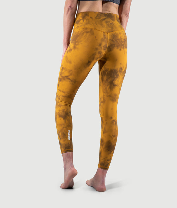 Tuscan tie dye leggings with a soft stretch fit