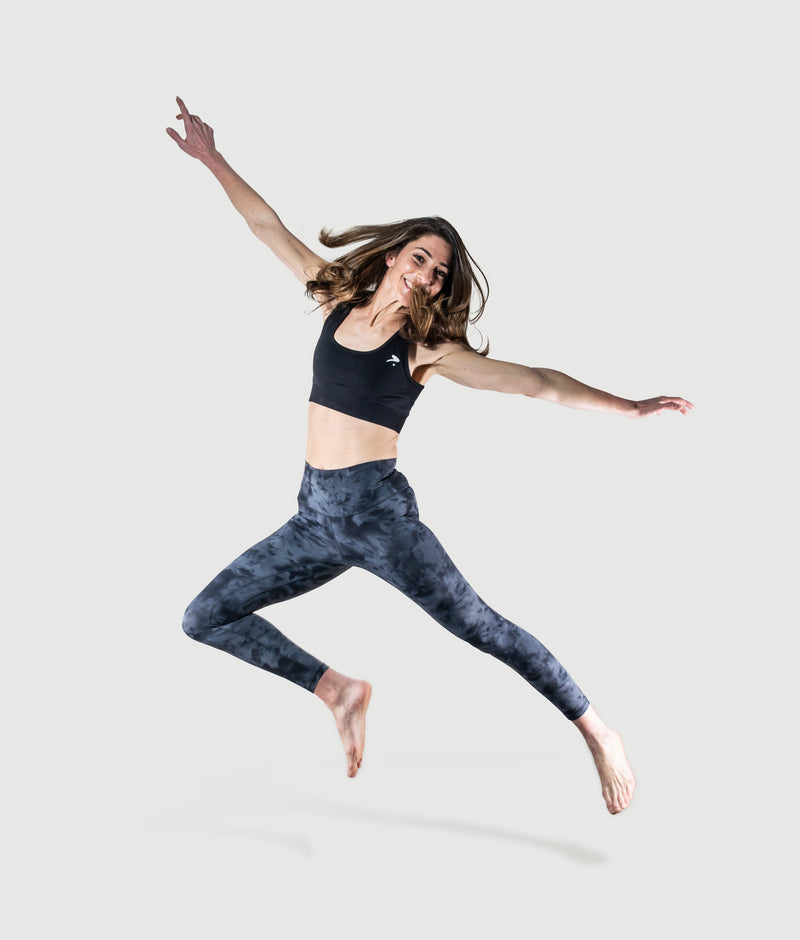 Seline Tie Dye Leggings - Storm