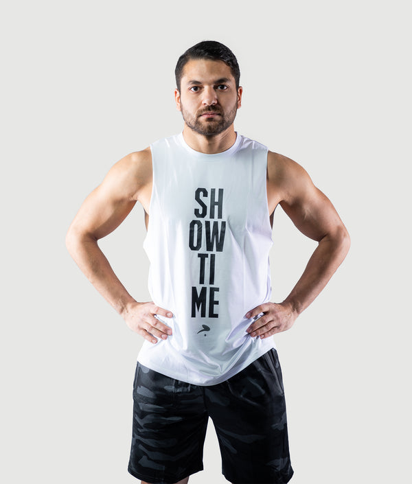Showtime Tank - White