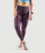 IRIS SCULPT LEGGINGS - MAROON