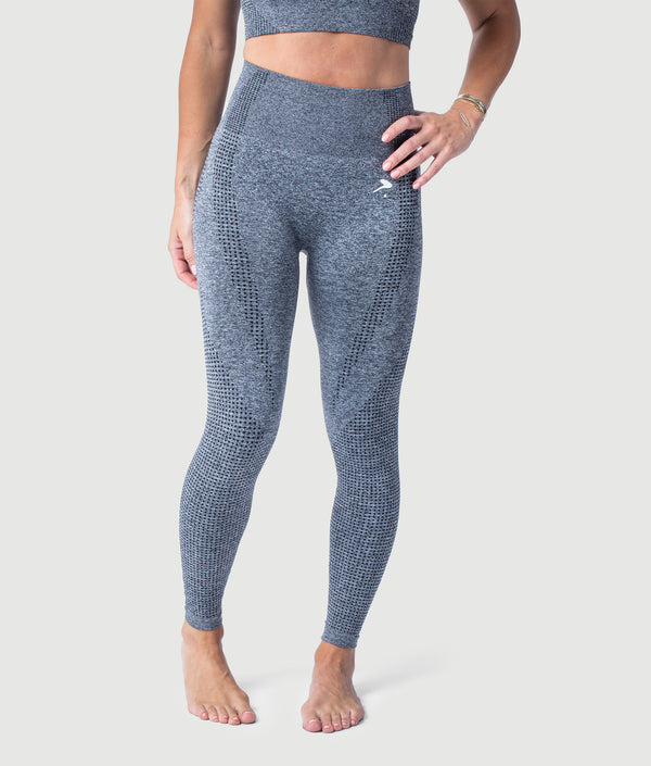 GYMKUMA Athena seamless leggings in Metal