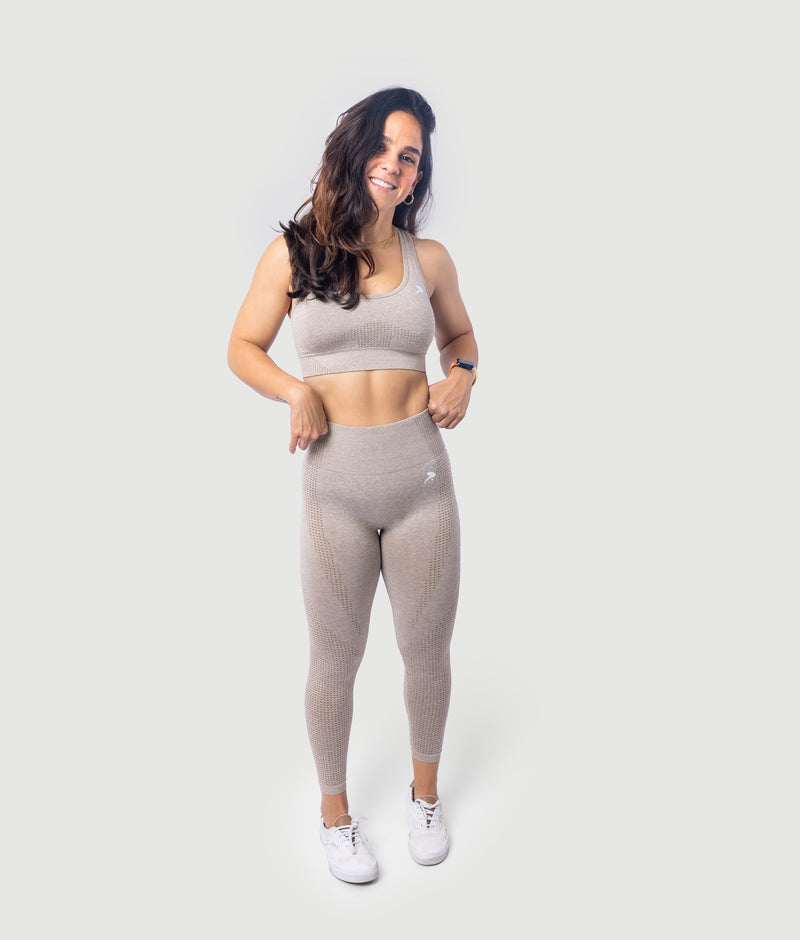 Athena Seamless Leggings - SAND