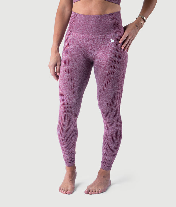 Athena Seamless Leggings - Maroon